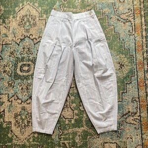 Seersucker fun stripe genie trouser  mama